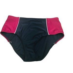 All In Motion Women's Medium 8-10 Medium Coverage High Waist Bikini Swim Bottom